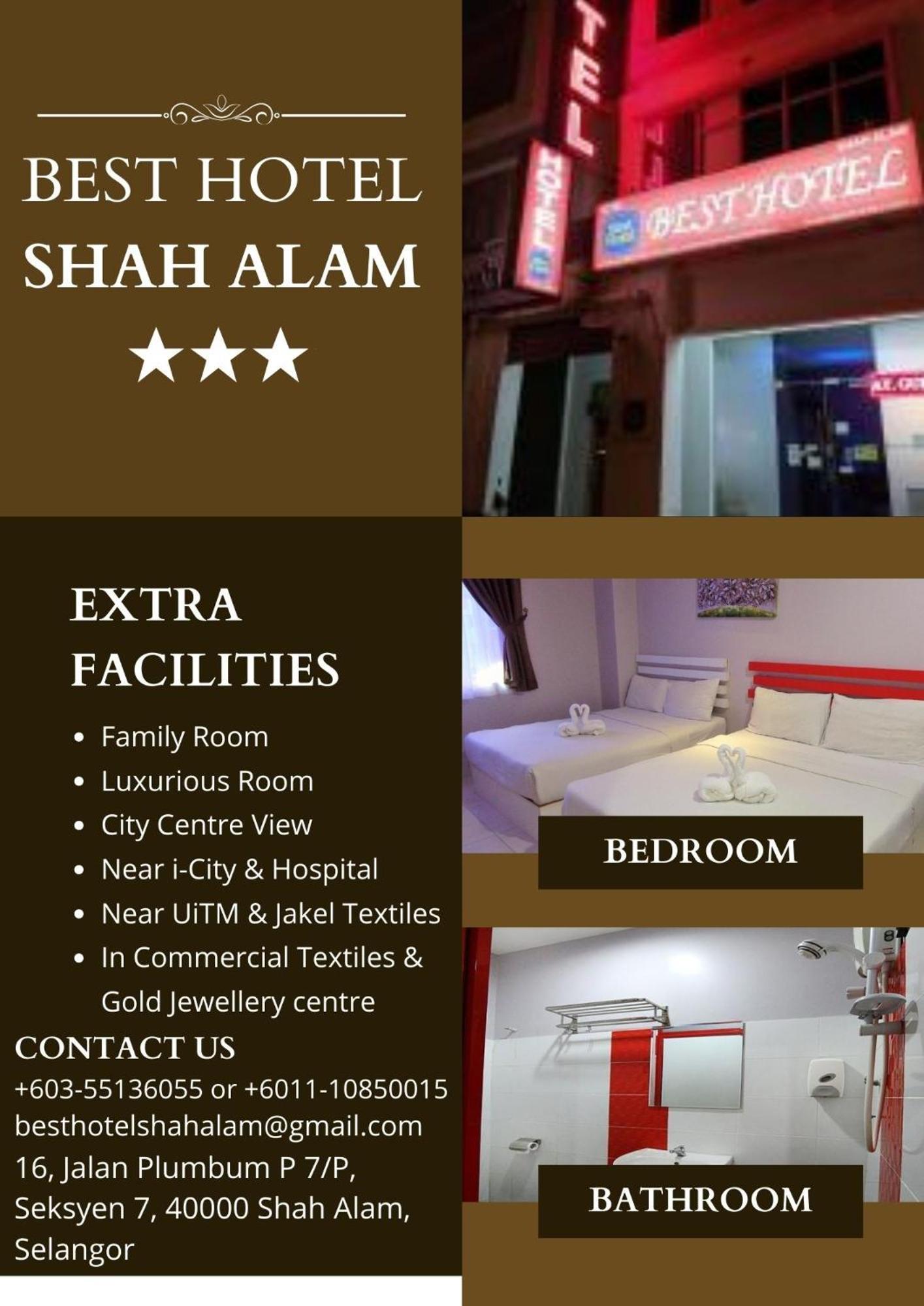 Best Hotel Shah Alam @ Uitm, I-City & Hospital Exterior foto